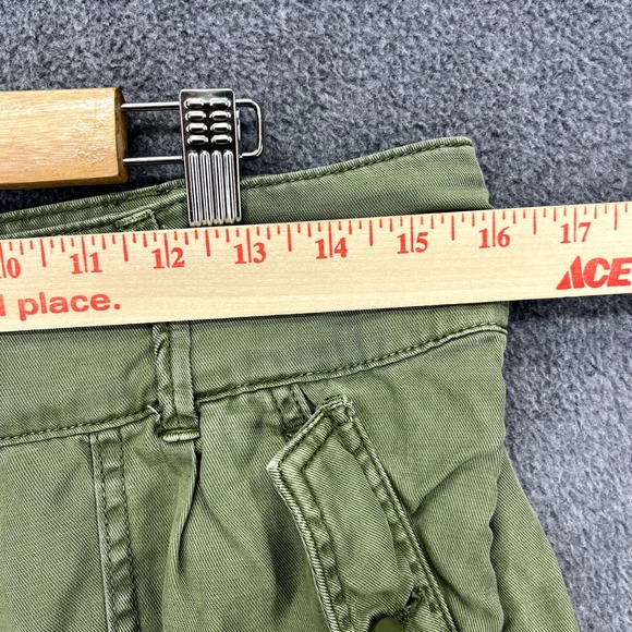 Anthropologie Pants Womens 6 Green Utility Baggy Cargo Jogger boho - Picture 7 of 16